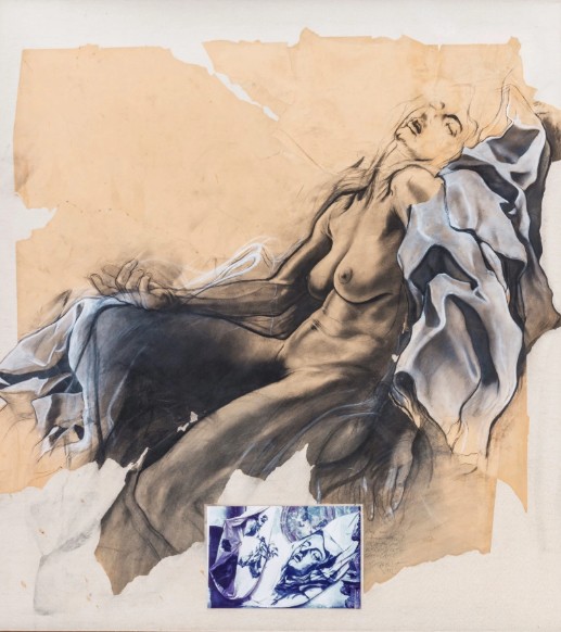 Mariae, Etude pour la Sainte Thérèse Kirche, 1992 : 8 500€ (Piguet Auction&nbsp;2017)