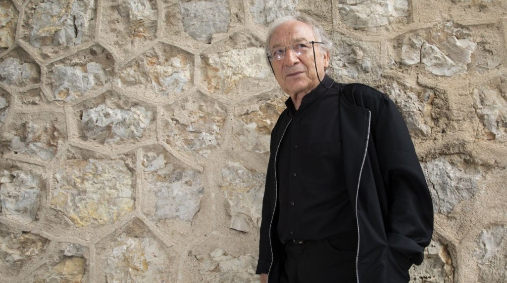 L'artiste français Ernest Pignon-Ernest.Eric Dervaux/Hans Lucas via AFP